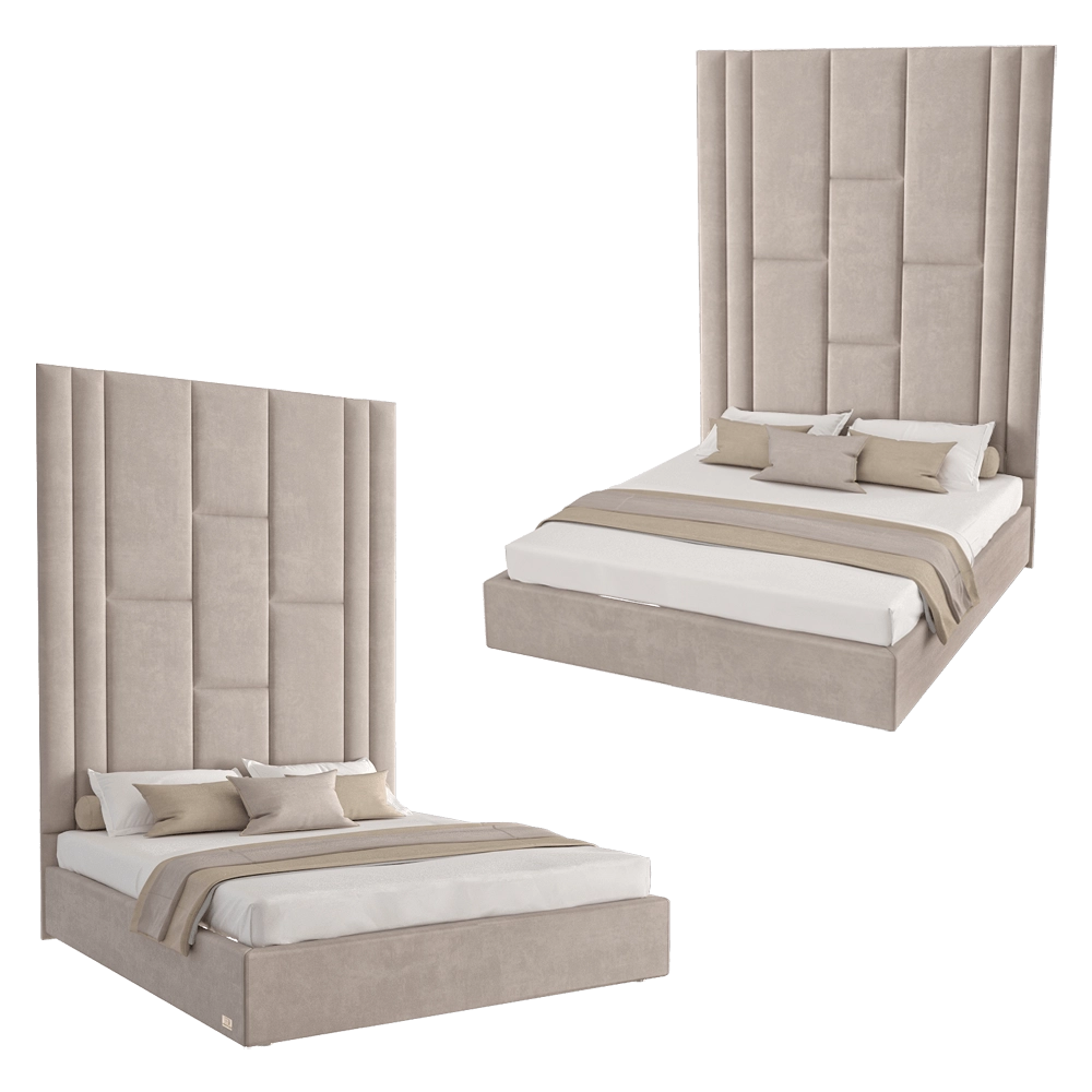 Wall&Wall - Soft bed Interstellar 3D Model