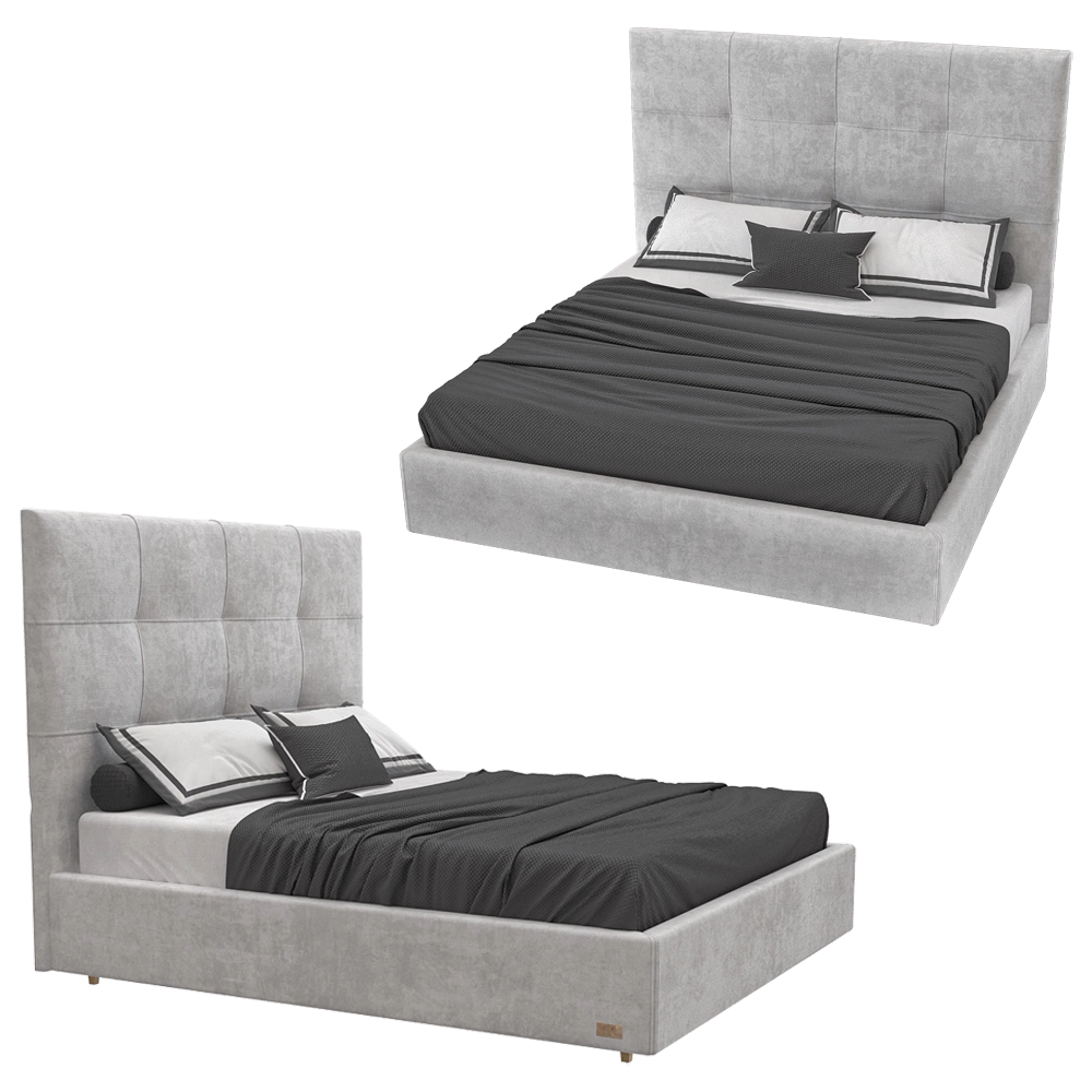 Wall&Wall - Soft bed Milagro 3D Model