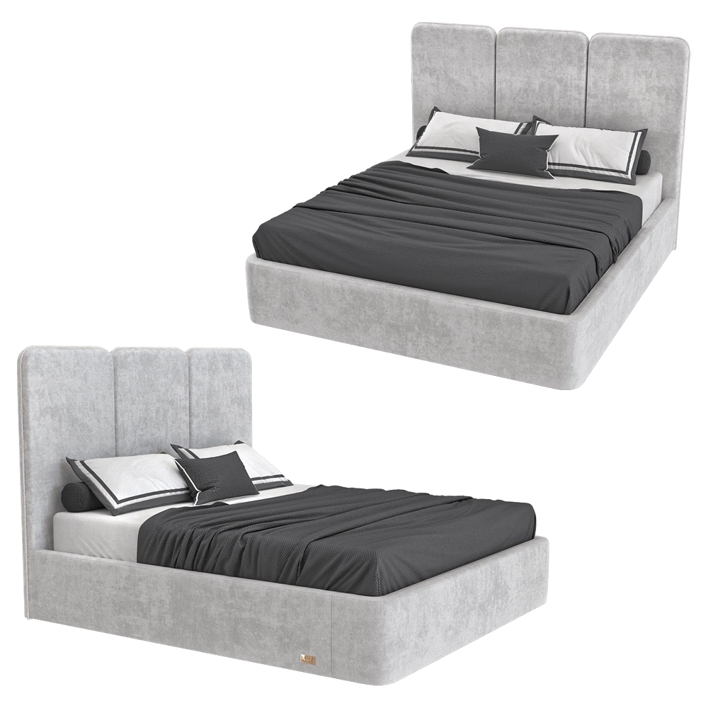 Wall&Wall - Soft bed Mountatin 3D Model