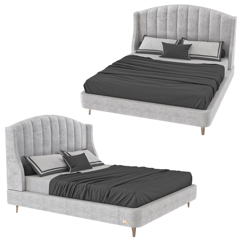 Wall&Wall - Soft bed Philosophy Outside 3D Model