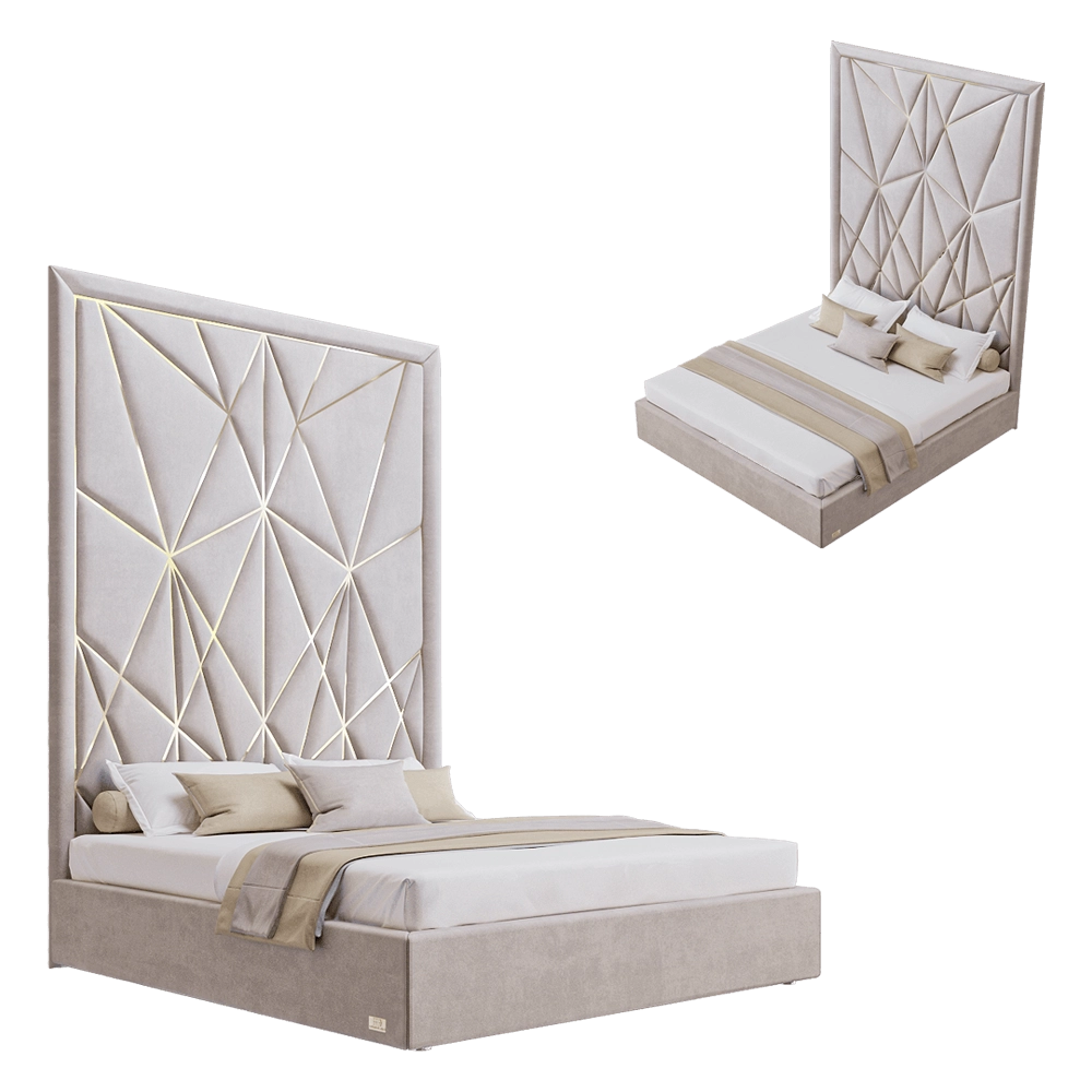 Wall&Wall - Soft bed Pixel 3D Model