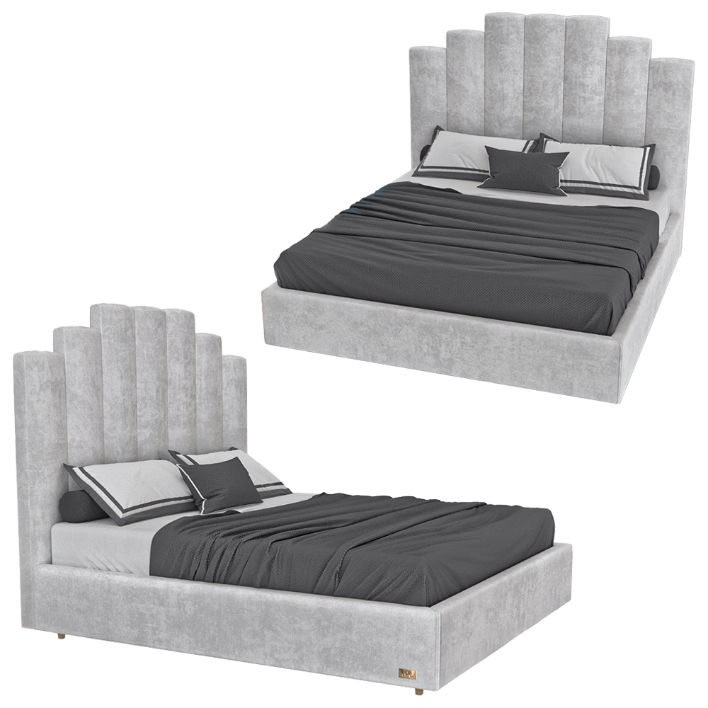 Wall&Wall - Soft bed Salva 3D Model