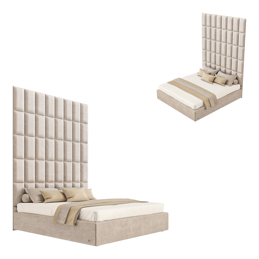 Wall&Wall - Soft bed Sensual 3D Model