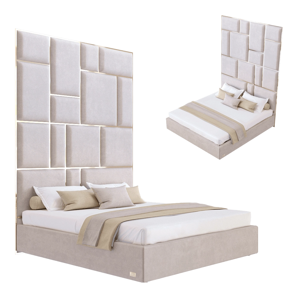 Wall&Wall - Soft bed Surge 3D Model