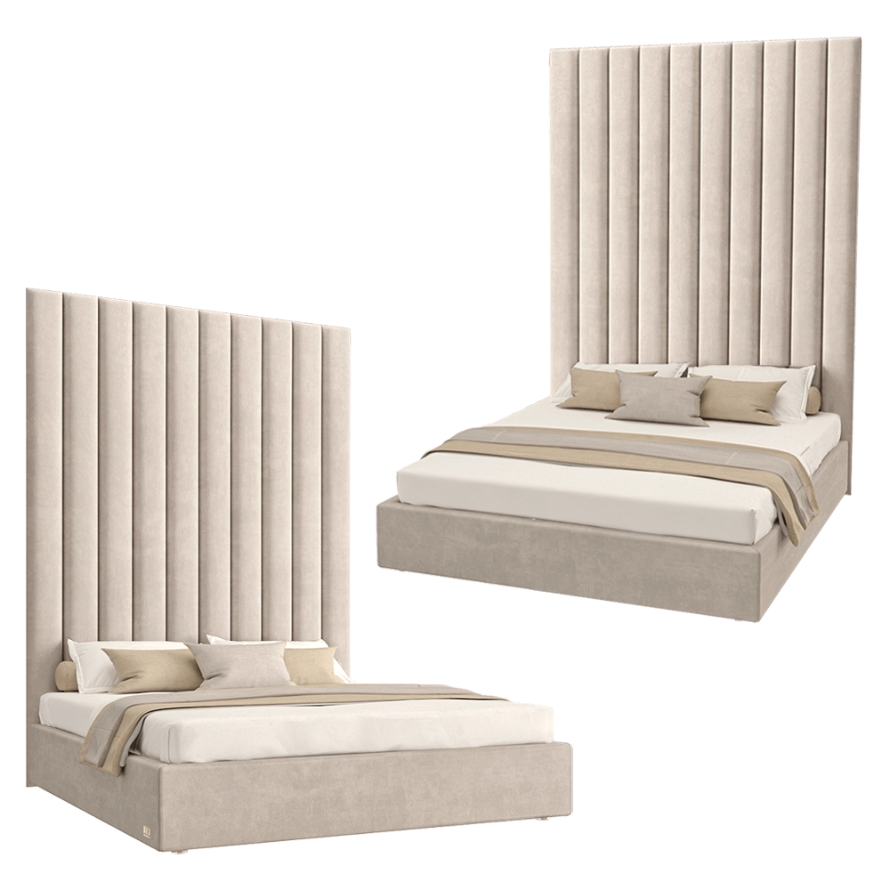 Wall&Wall - Soft bed Trinity 3D Model