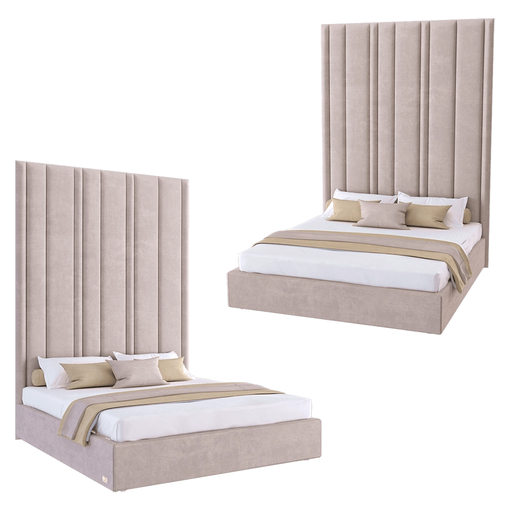 Wall&Wall - Soft bed Waterfall 3D Model