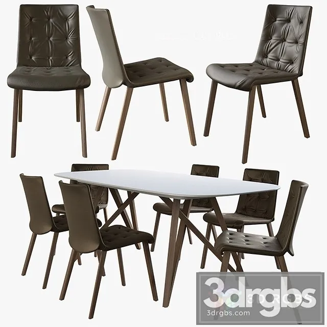 Walter Knoll Liz Wood 3D Model Free