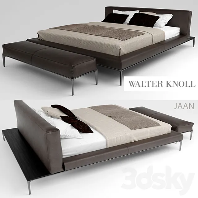 Walter_Knoll-Jaan_bed 3D Model
