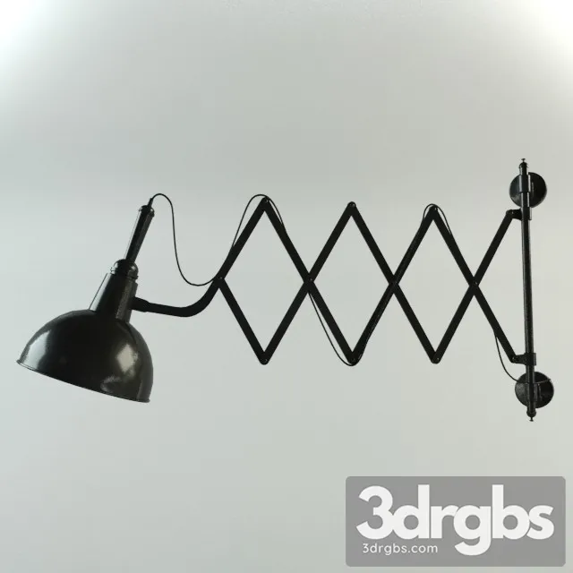 Wandlamp Harmonica 3D Model Free