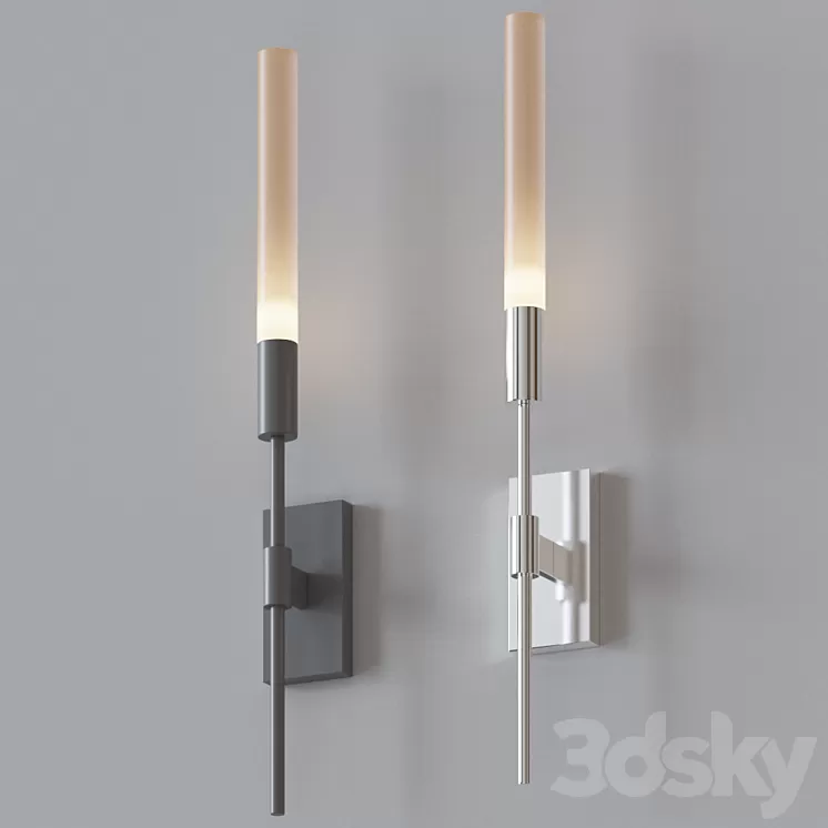 Wands Sconce by Robert Sonneman 3D Model