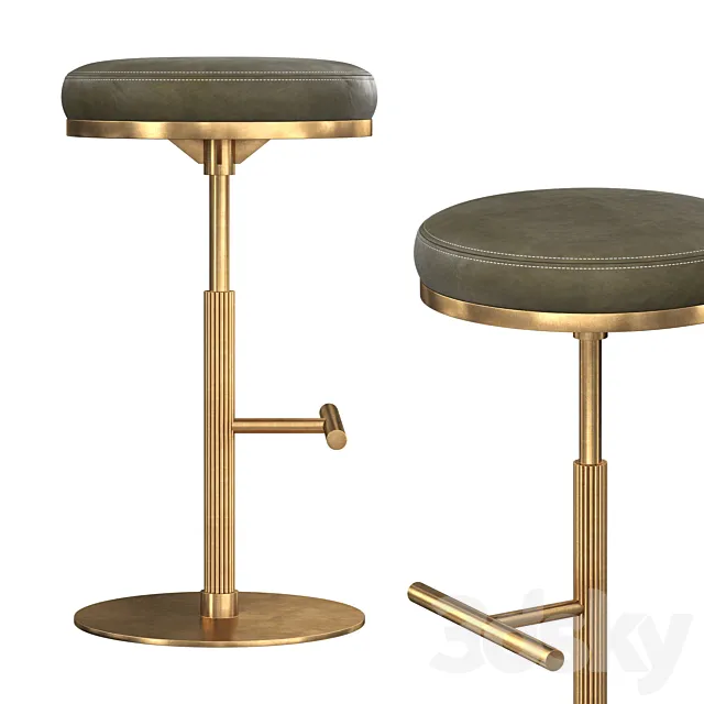 Wardell Stool 3D Model