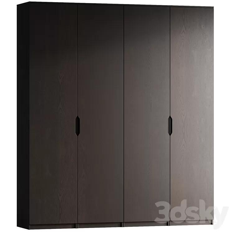Wardrobe 004 3D Model Free