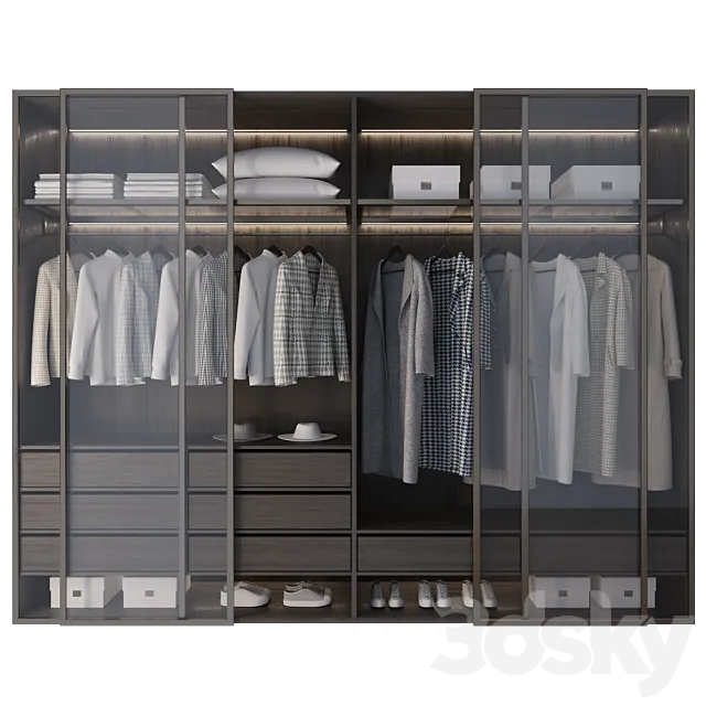 Wardrobe 005 3DModel