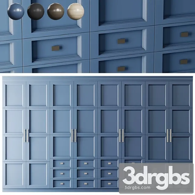 Wardrobe 01 11 3D Model Free