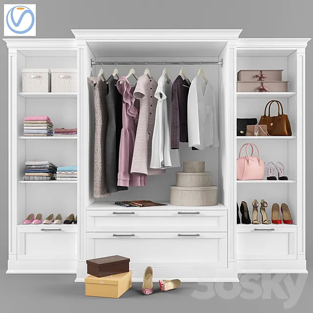 Wardrobe 1 3D Model