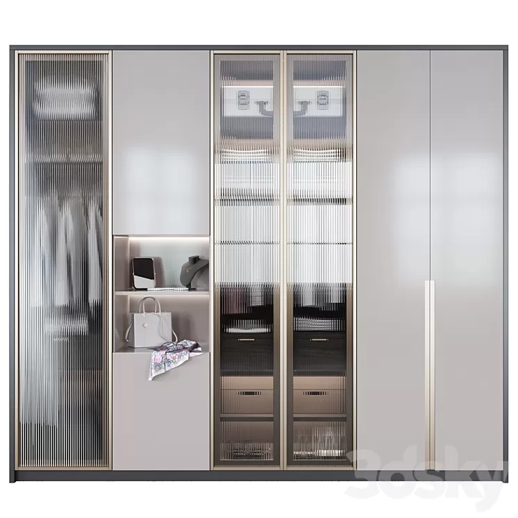 Wardrobe №10 3D Model Free