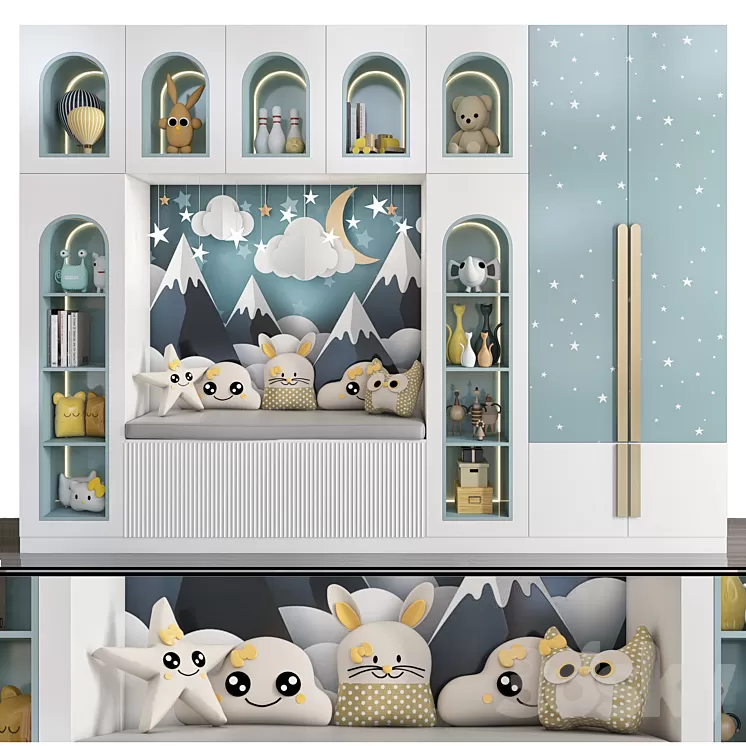 wardrobe 107 3D Model