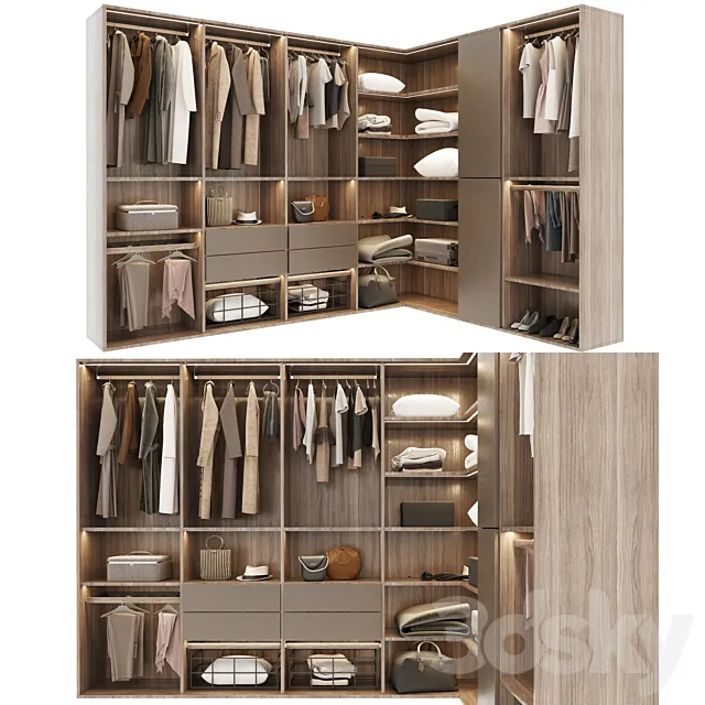 Wardrobe 3D Model