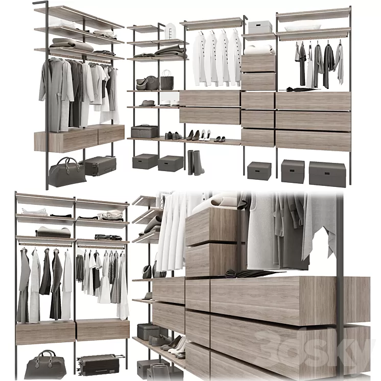 Wardrobe 3D Model