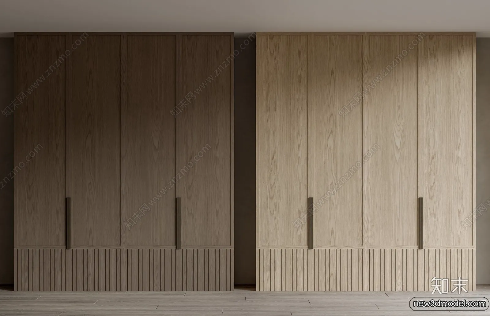 Wardrobe 3D Models - 3D Furniture for Interior Design - 007