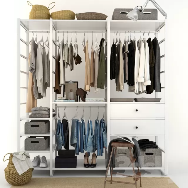 WARDROBE 3D MODELS - 3D MODELS - 3DSKY FREE MODELS