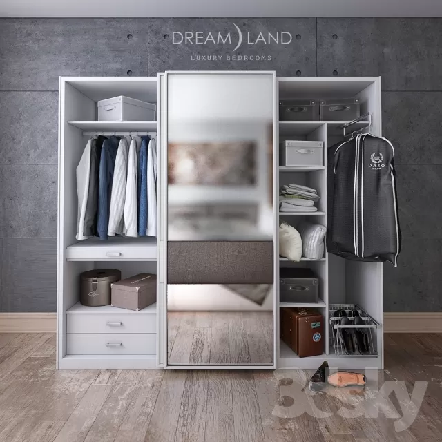 WARDROBE 3D MODELS - 3D MODELS - 3DSKY FREE MODELS