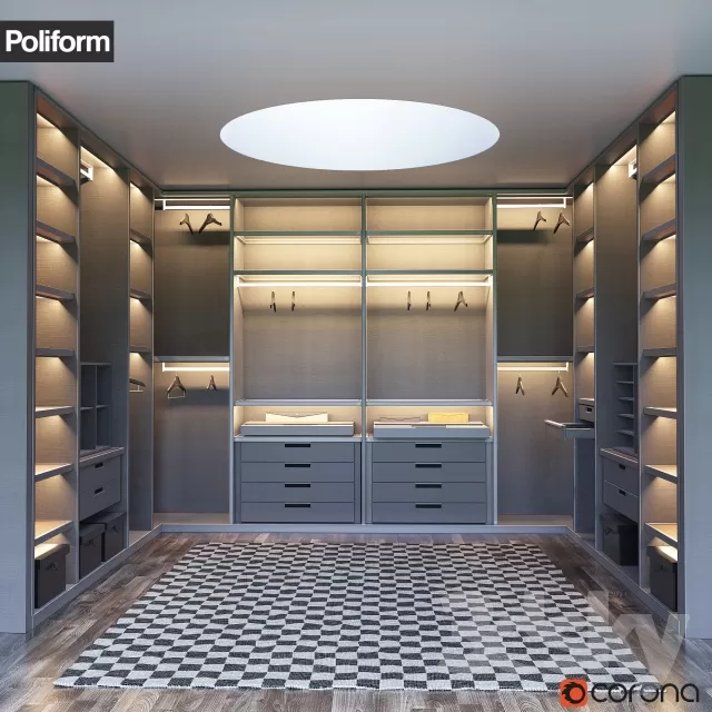 WARDROBE 3D MODELS - 3D MODELS - 3DSKY FREE MODELS