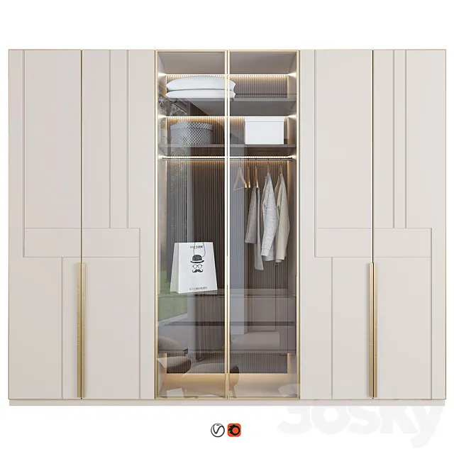 Wardrobe 46 3D Model