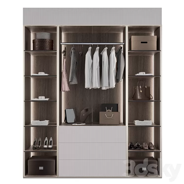 Wardrobe №5 3D Model