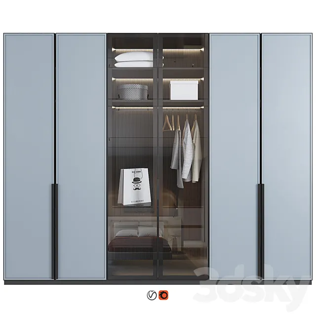 Wardrobe 50 3D Model