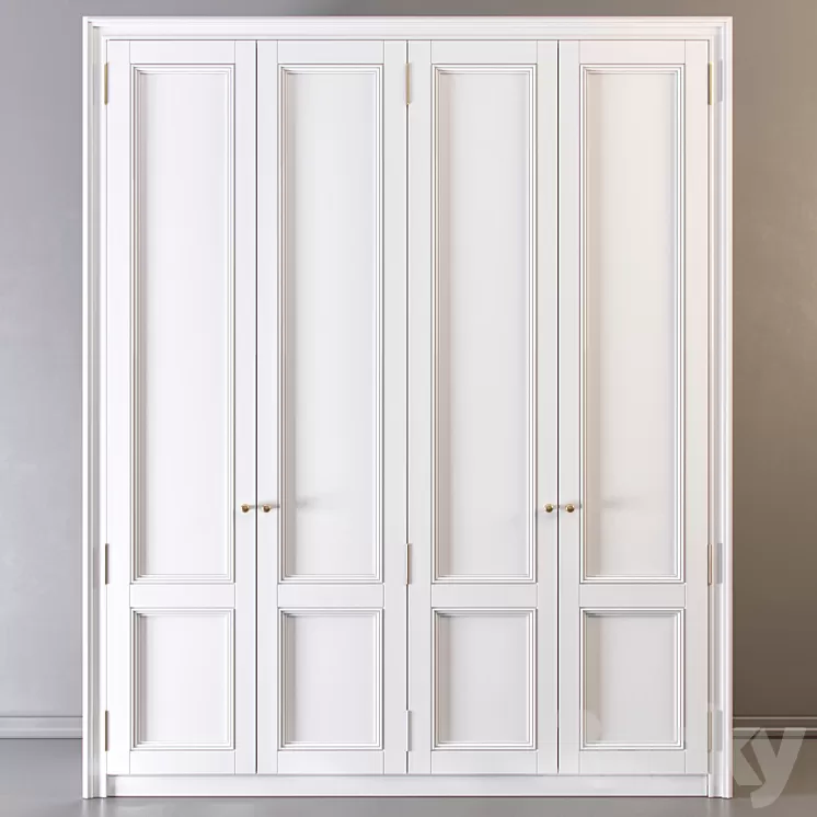 Wardrobe 64 3D Model
