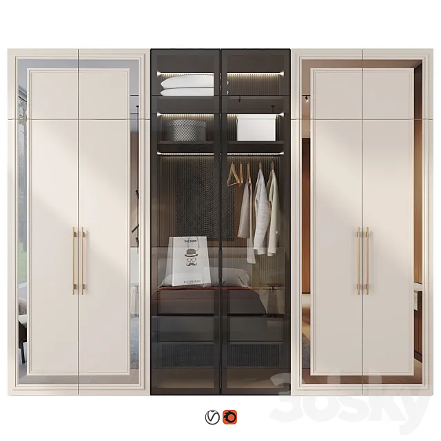 Wardrobe 72 3D Model