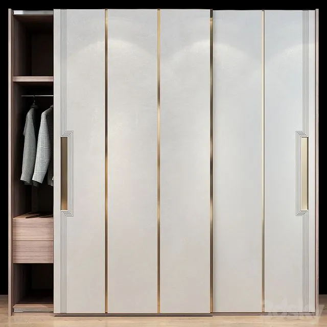 Wardrobe 80 3D Model