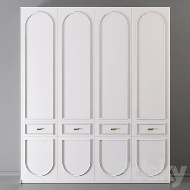 Wardrobe 89 3D Model