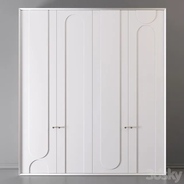 Wardrobe 90 3D Model