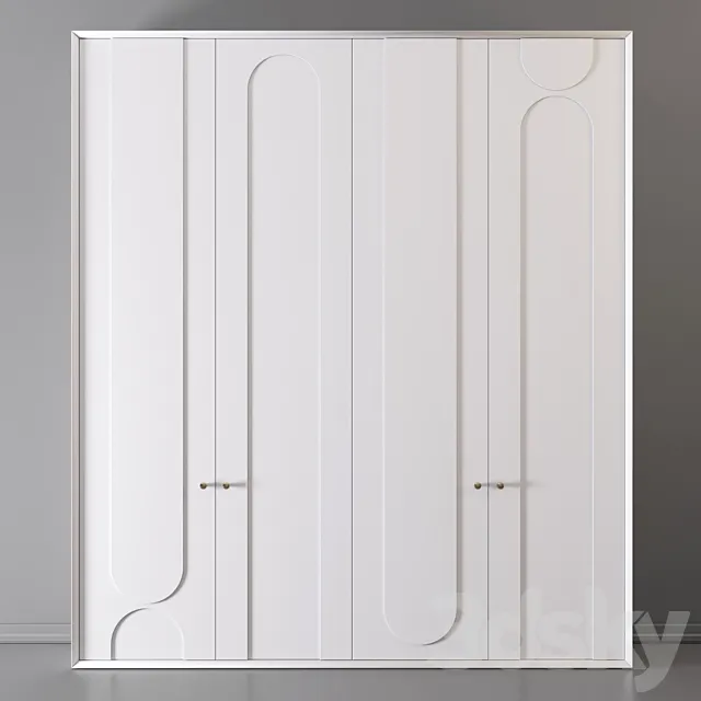 Wardrobe 90 3D Model