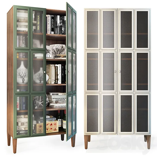 Wardrobe _ showcase Andersen. Cabinet _ Showcase Andersen by Etg-Home 3D Model