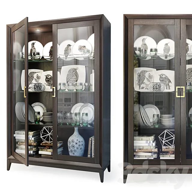 Wardrobe _ showcase Club. Cabinet by Tosconova 3D Model