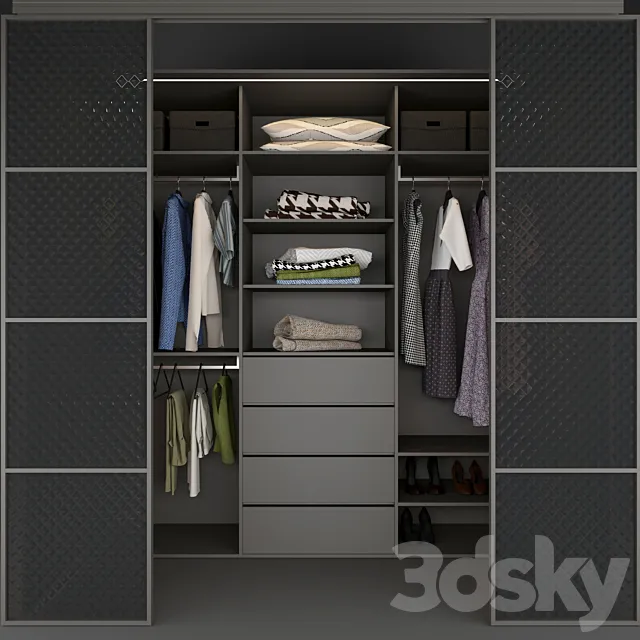Wardrobe _ wardrobe 3D Model