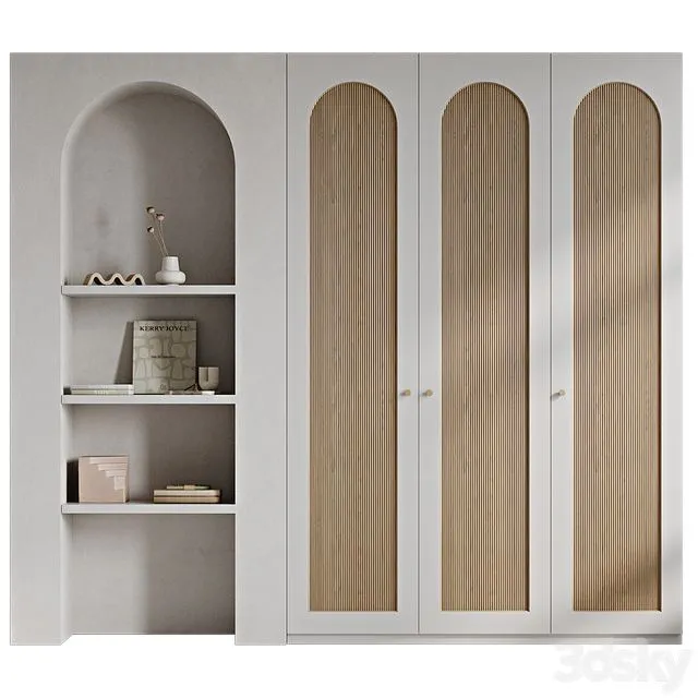 Wardrobe Arc Big 3D Model