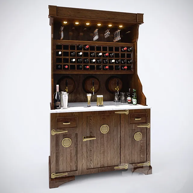 Wardrobe Bar 3DModel
