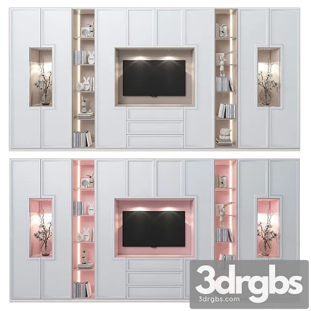 Wardrobe Children&_4 3D Model Free