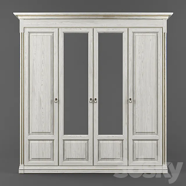 Wardrobe Classic Rosemary Maistrov 3DModel