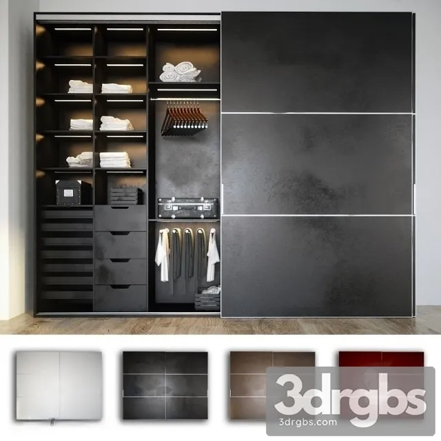 Wardrobe Clothes 11 3D Model Free