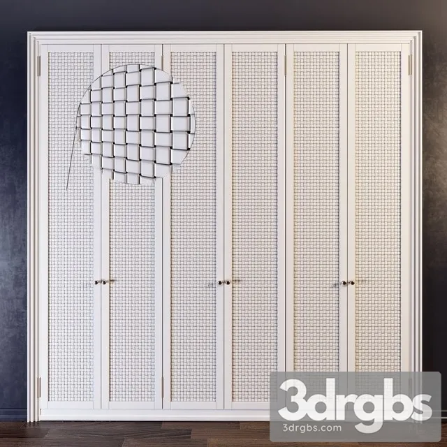 Wardrobe Door 3D Model Free