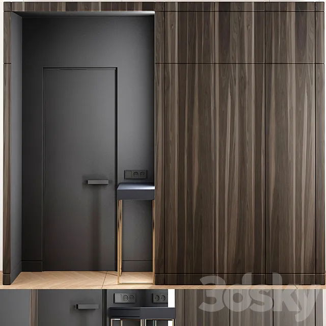 Wardrobe door 3DModel