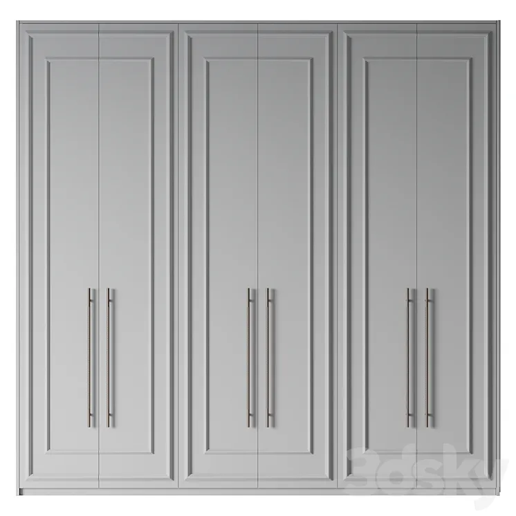 Wardrobe №19 3D Model Free