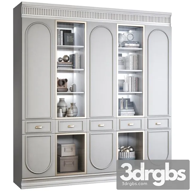 Wardrobe For Childrens 4 3D Model Free