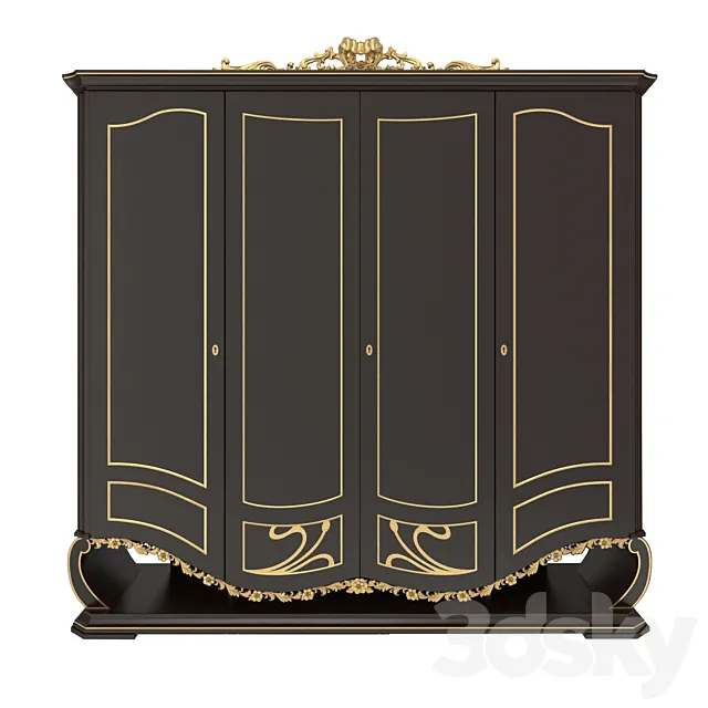 Wardrobe Frandiss Coll. D 2017 3D Model