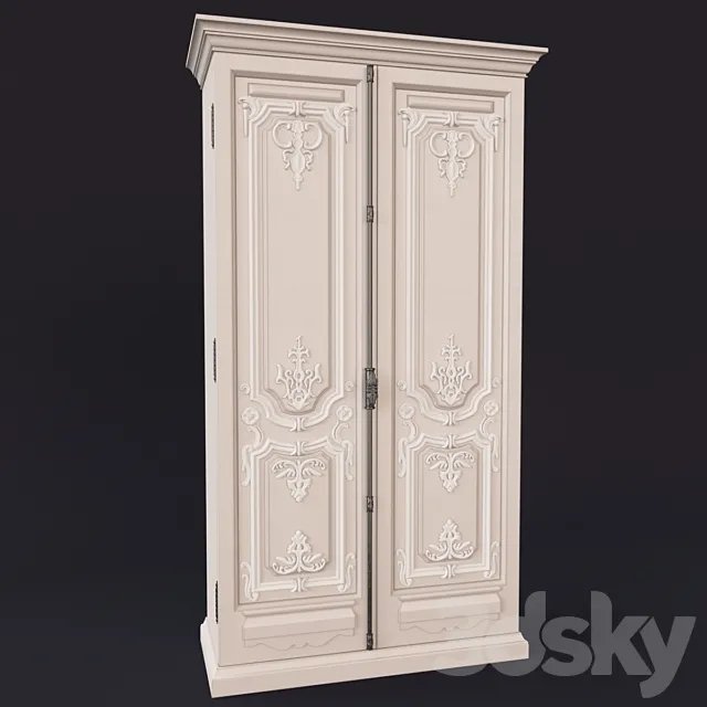 Wardrobe French 3D Model